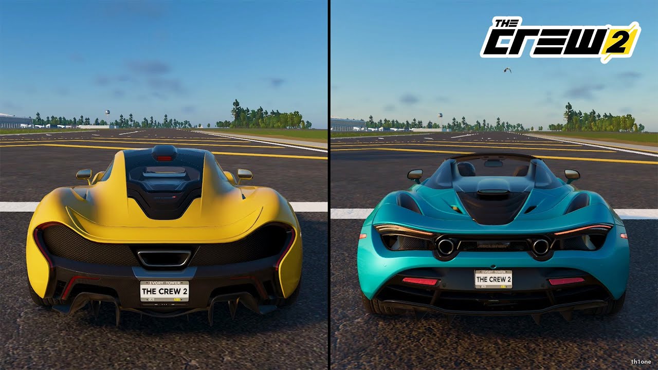 The Crew 2 | McLaren P1 2013 vs. McLaren 720S Spider 2019 Performance and Sound Comparison