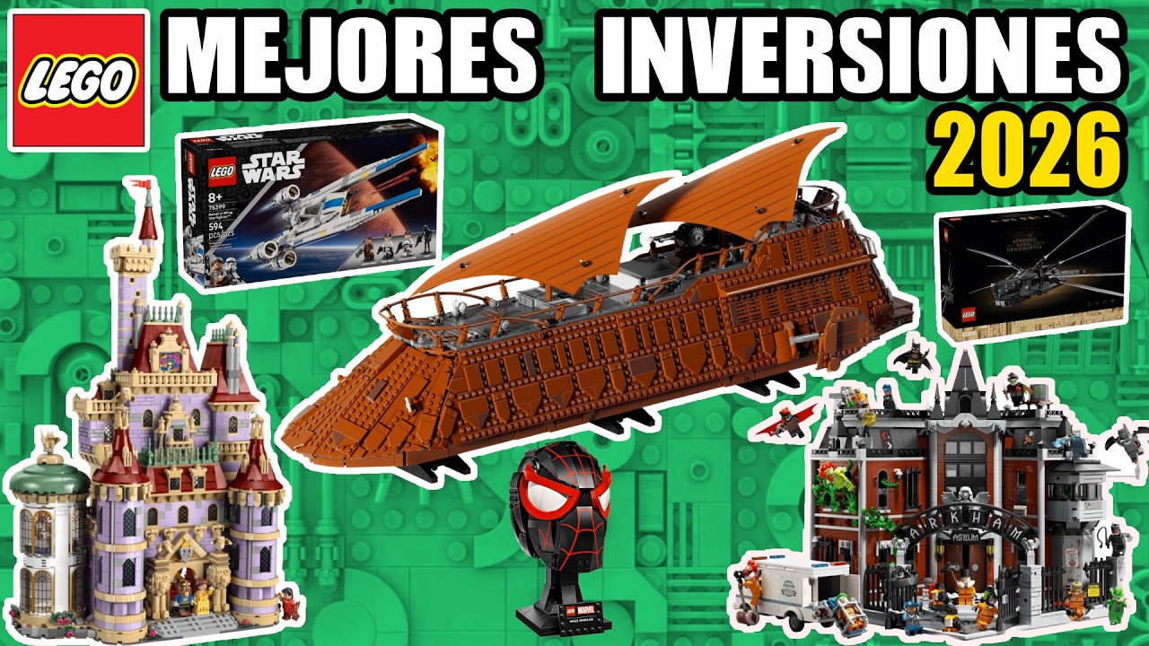 MEJORES set de LEGO para INVERTIR EN 2026 | FINANCIA PARTE DE TU HOBBY!