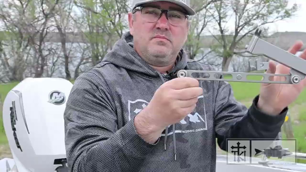 TKI CNC BILLET FISHING ROD HOLDER