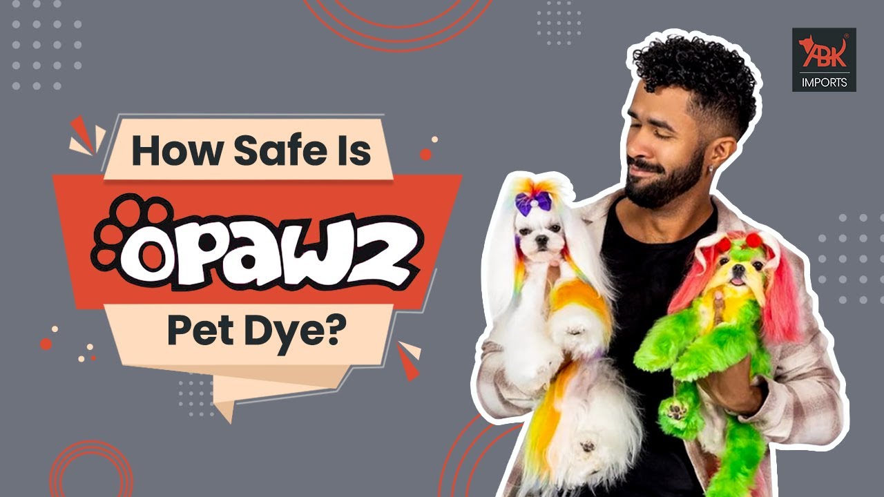 Color Your Pet's World with Opawz Pet Dye!