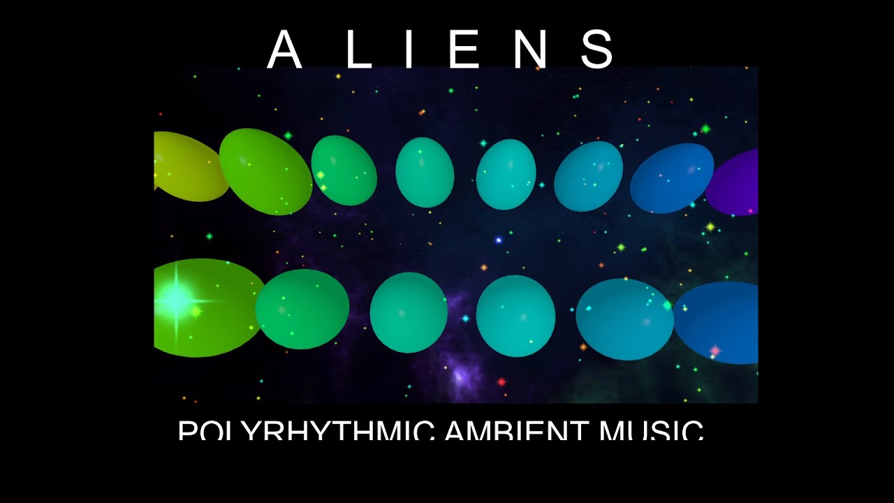 ALIENS  Polyrhythmic Experimental Ambient #threejs #experimental #polyrhythm #ambientmusic