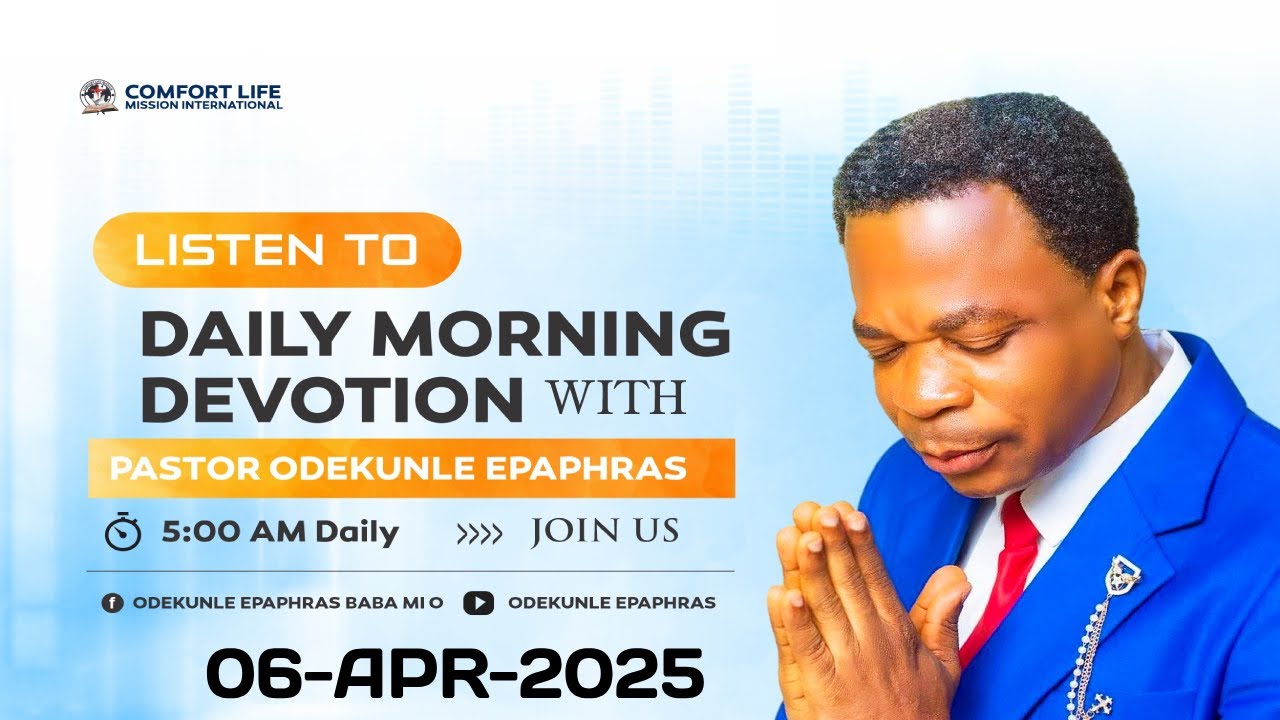 ONLINE RADIO BROADCAST WITH PASTOR ODEKUNLE EPAPHRAS _06-04-2025_