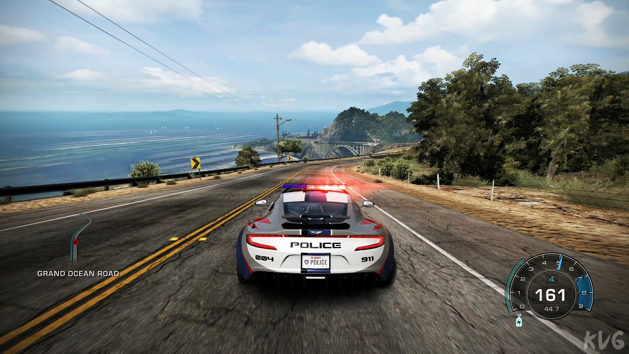 Need for Speed: Hot Pursuit Remastered - Aston Martin One-77 (Police) - Free Roam Gameplay