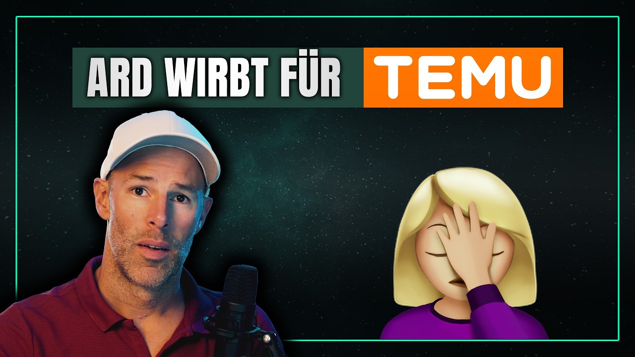 ARD wirbt für TEMU | Ich halte das für falsch!