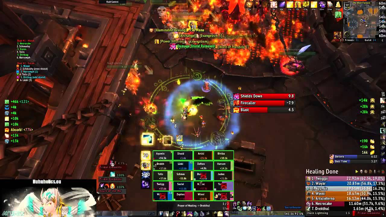 Huhuholics VS Mythic Blast Furnace