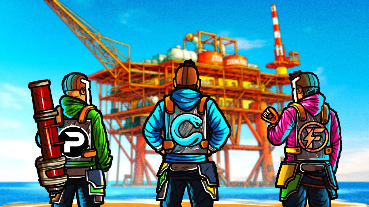 Как ТРИО с 50 000 часов игры ДОМИНИРУЕТ на Force Wipe &mdash; Rust