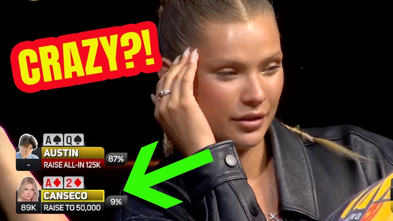 Celebrity Poker Top 5 Poker Hands with Alexandra Botez, Nick Austin, Josie Canseco & Josh Richards