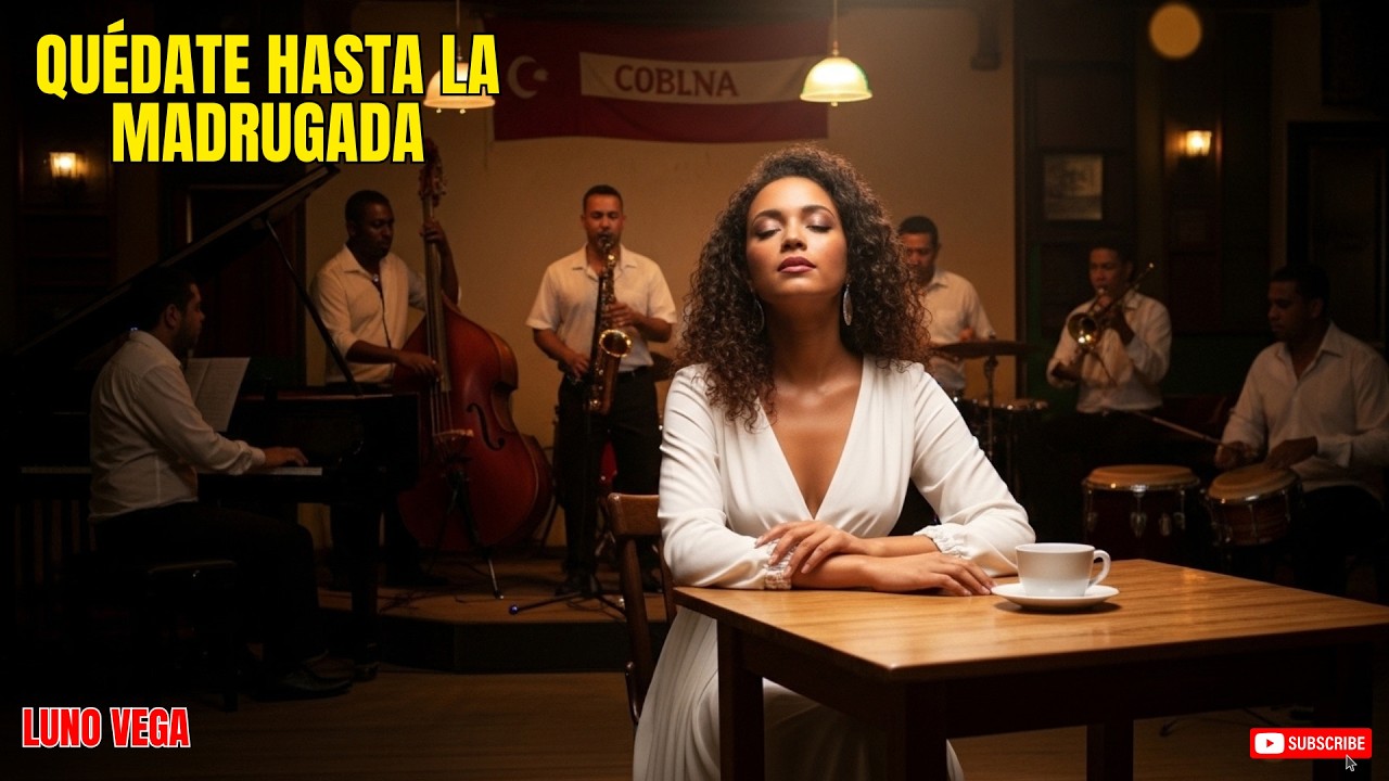 Luno Vega – 🌙 Quédate Hasta la Madrugada en el Café ☕ | Salsa Cubana Romántica, Bolero Lento 💃