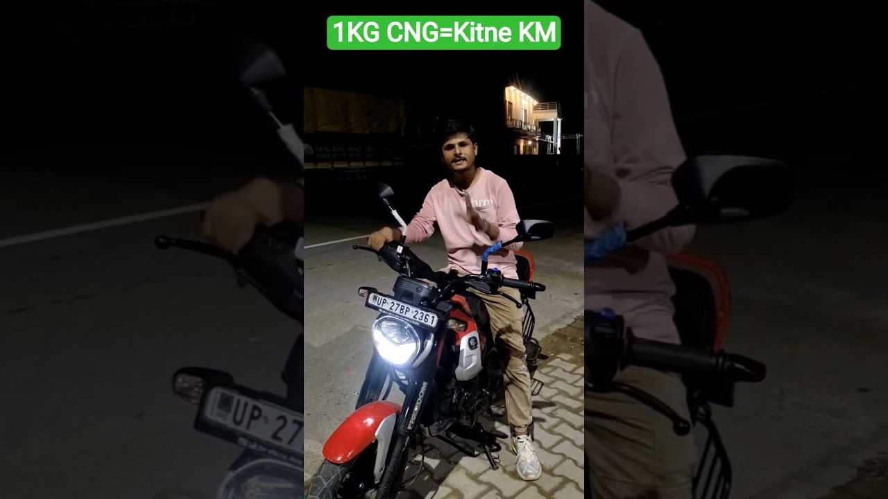 Bajaj Freedom 125 CNG Mileage Test | Moeen Garage