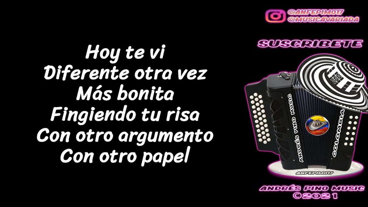 Fabula De Amor - Los Chiches Vallenatos | Letra | Andres Pino Music