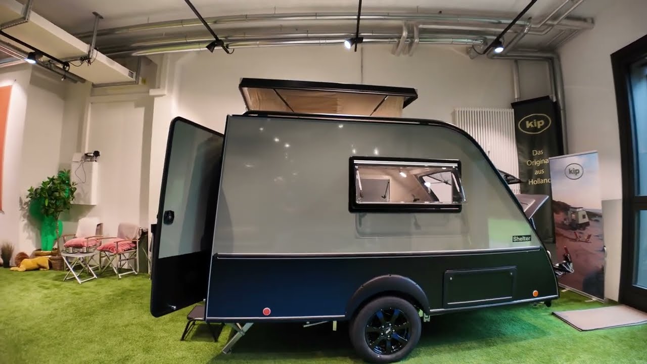 Kip Shelter Plus - der origeniale Mini Wohnwagen aus Holland - 90 Jahre Erfahrung