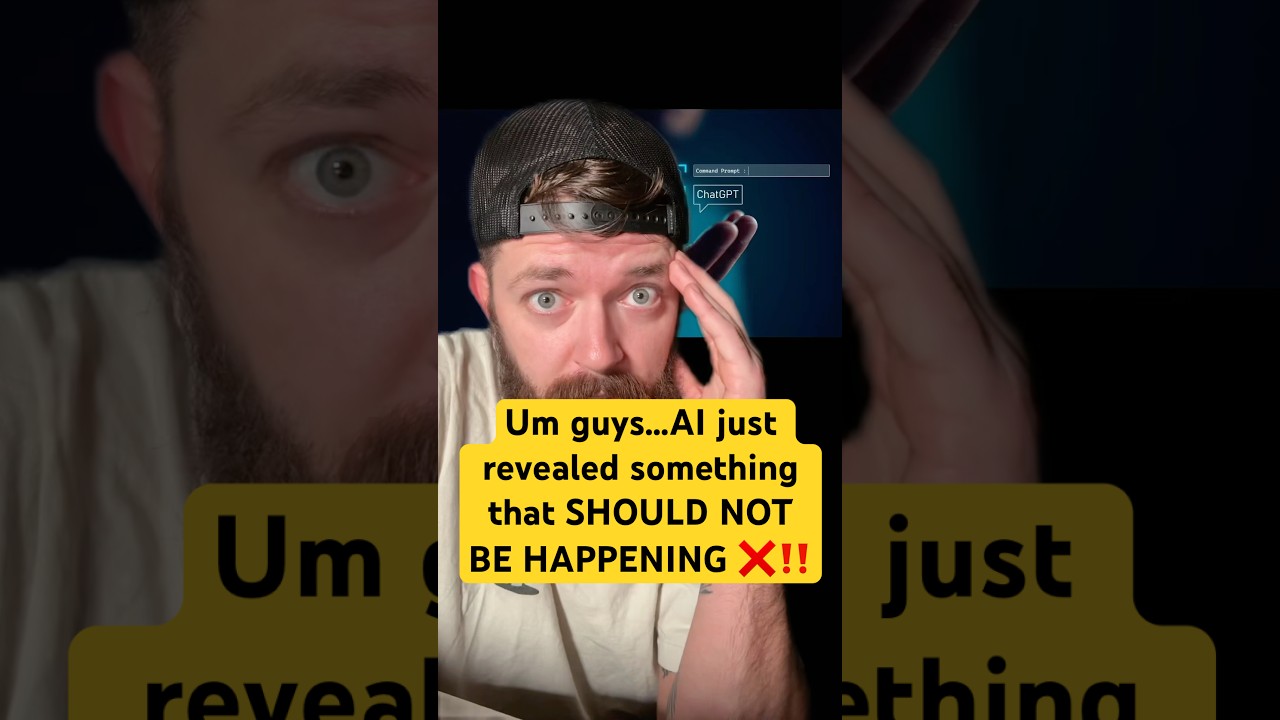 Um guys… Ai just revealed something that SHOULD NOT BE HAPPENING ❌‼️