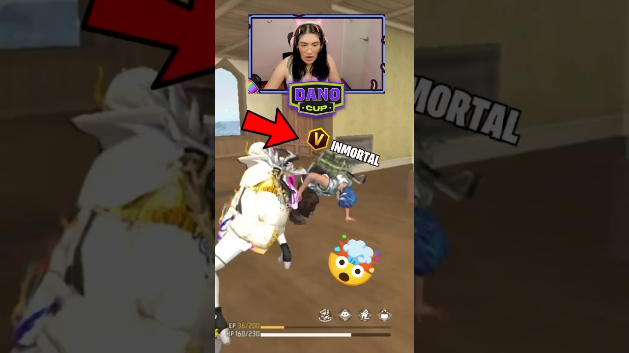 Derrote a un INFLUENCER INMORTAL en la #Danocup 🤯🔥 #brendagarcia #freefire