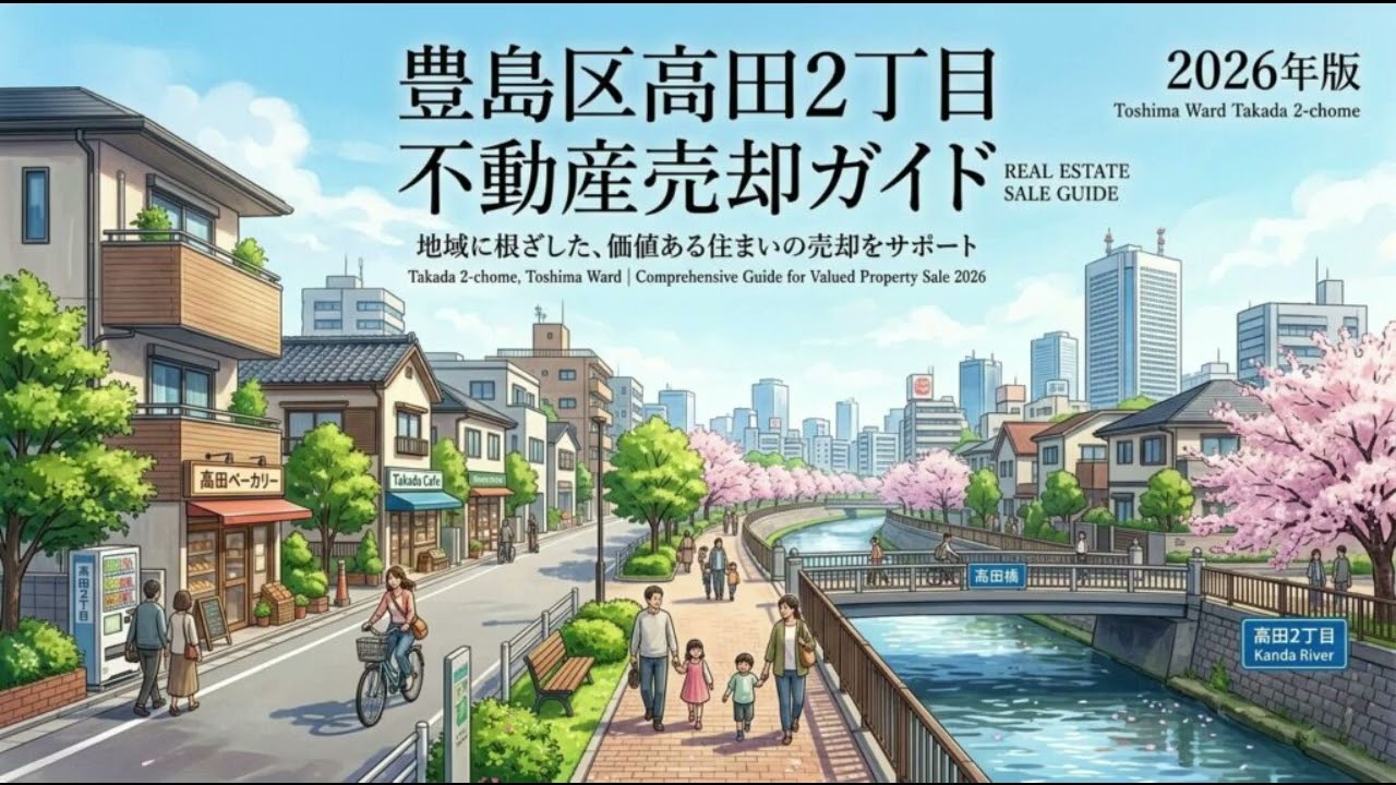 【音声ガイド】高田2丁目の不動産売却ガイド