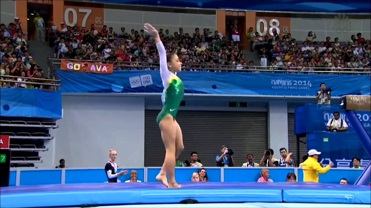 Flavia Saraiva (BRA) - AA Final - YOG 2014 Nanjing Silver Medal