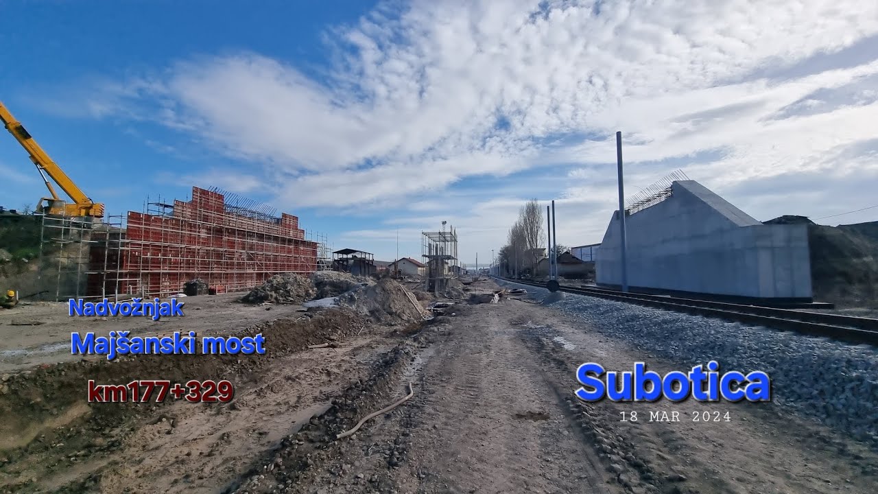 240318 Nadvožnjak km177+329 Subotica  - Majšanski most