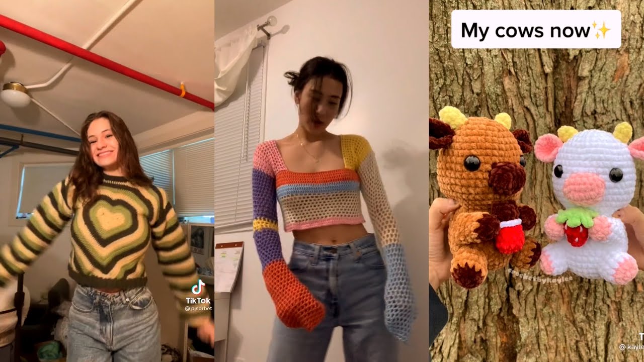 TIKTOK CROCHET COMPILATION #23 🧶✂️
