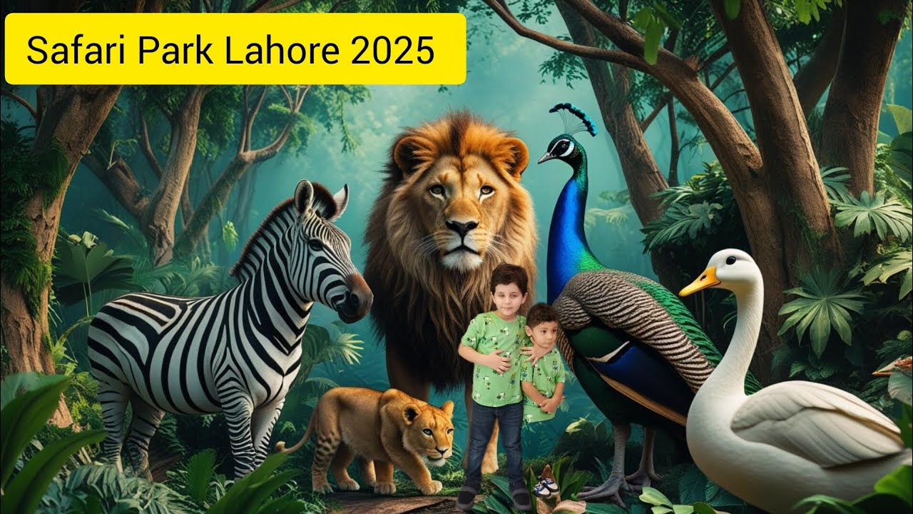 Lahore Safari Zoo 2025 🦁 Family Adventure Vlog | Pakistan’s Best Zoo Experience