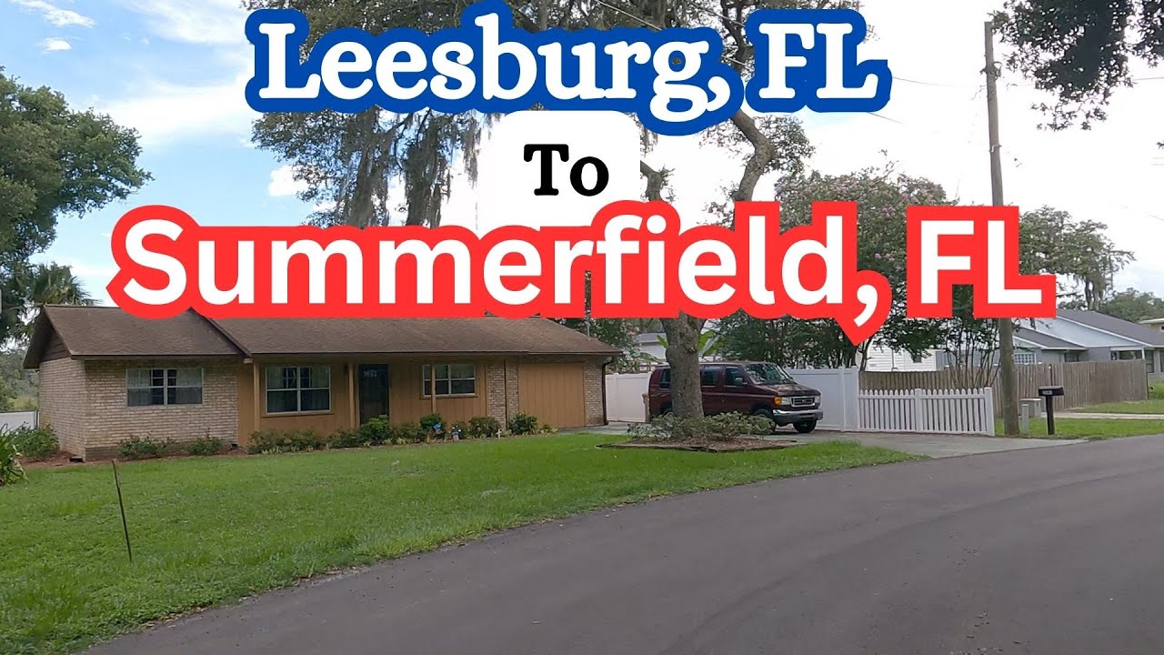 Driving from Leesburg to Summerfield, FL. #aroundocala #floridaliving #ocala