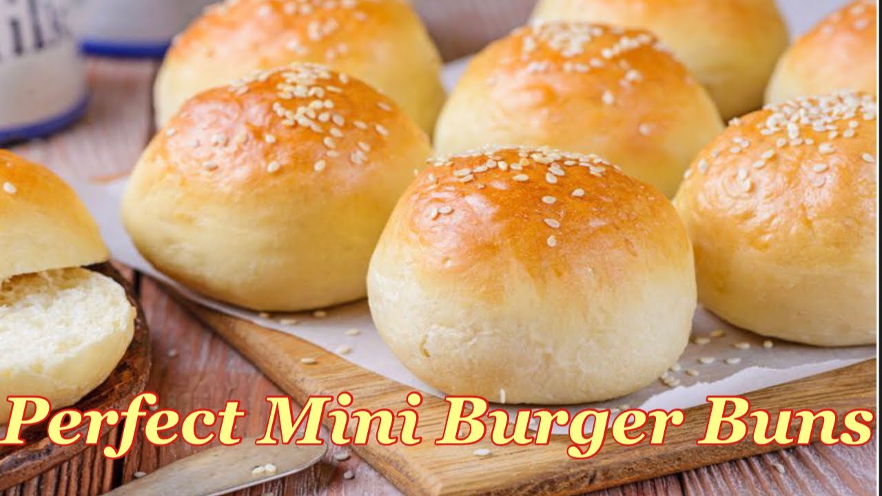 Best mini Burger buns|Slider|Dinner roll|easy Recipe ‎برگر بنس | اسلائیڈ@shaheenbanu4443