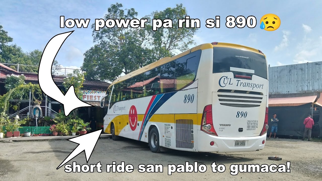 short ride with CUL Transport 890 (San Pablo Laguna to Gumaca Quezon)