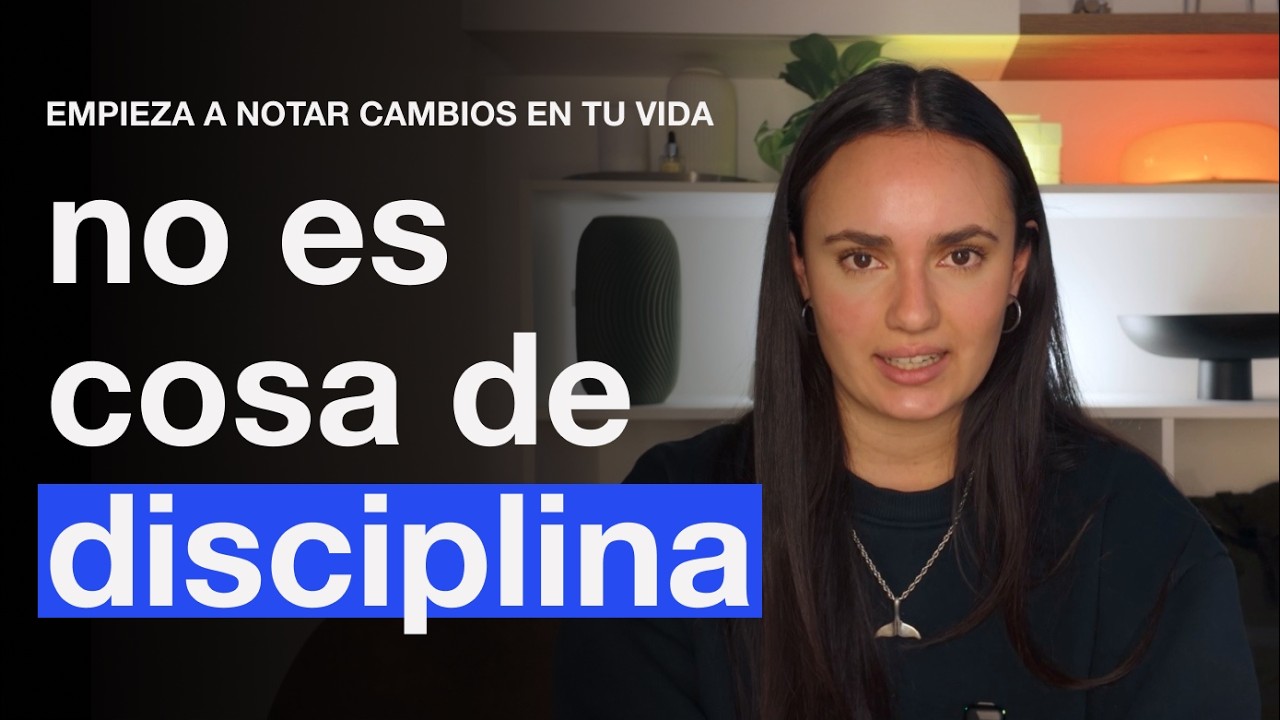 No es disciplina. Es estrategia.