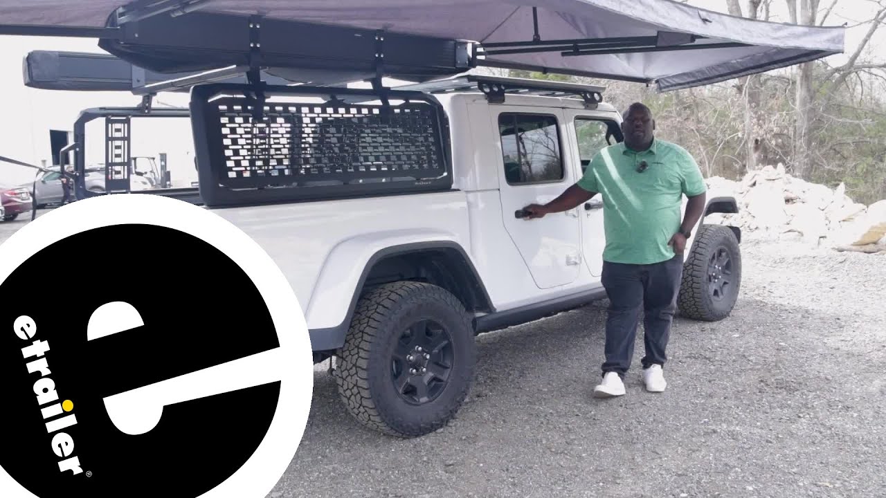 etrailer | How the Yakima OverNOut 180 Awning Fits on a 2023 Jeep Gladiator