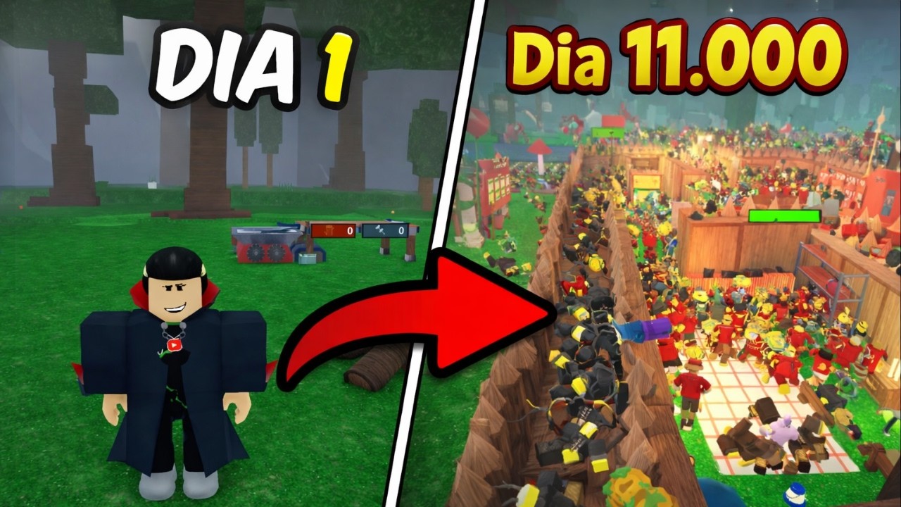 DIA 11 000 LUTANDO CONTRA EXERCITOS DE OCULTISTAS NO 99 NOITES NA FLORESTA