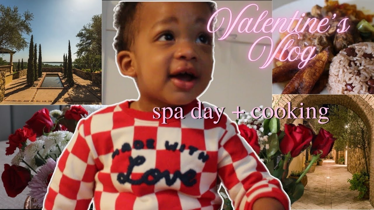 Valentine’s Day Vlog 💕 | Spa Day, Cozy Home & Authentic Jamaican Sunday Dinner