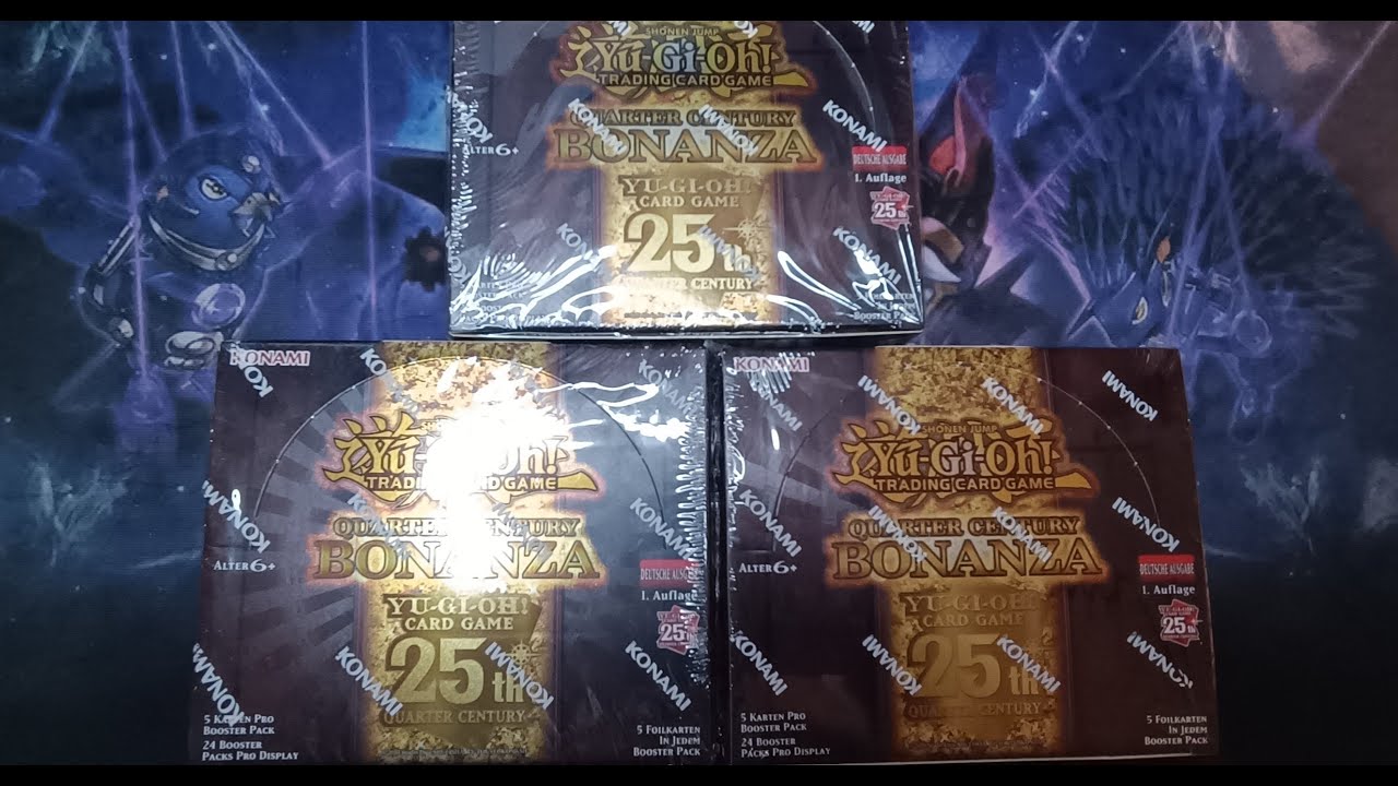 Quarter Century Bonanza Display Opening Part 1 (Yu-Gi-Oh!)