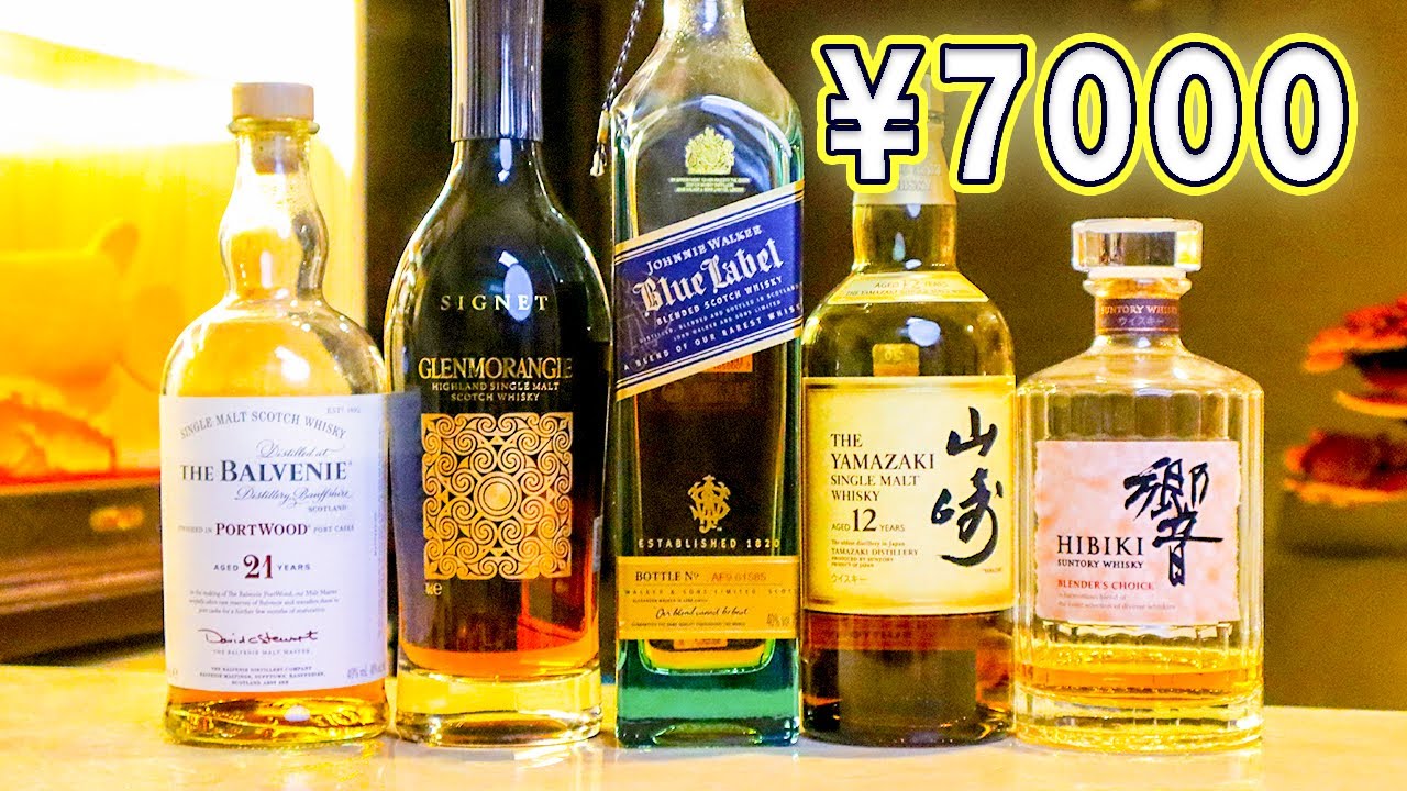 5瓶千元威士忌，总价7000元！哪瓶最好喝？