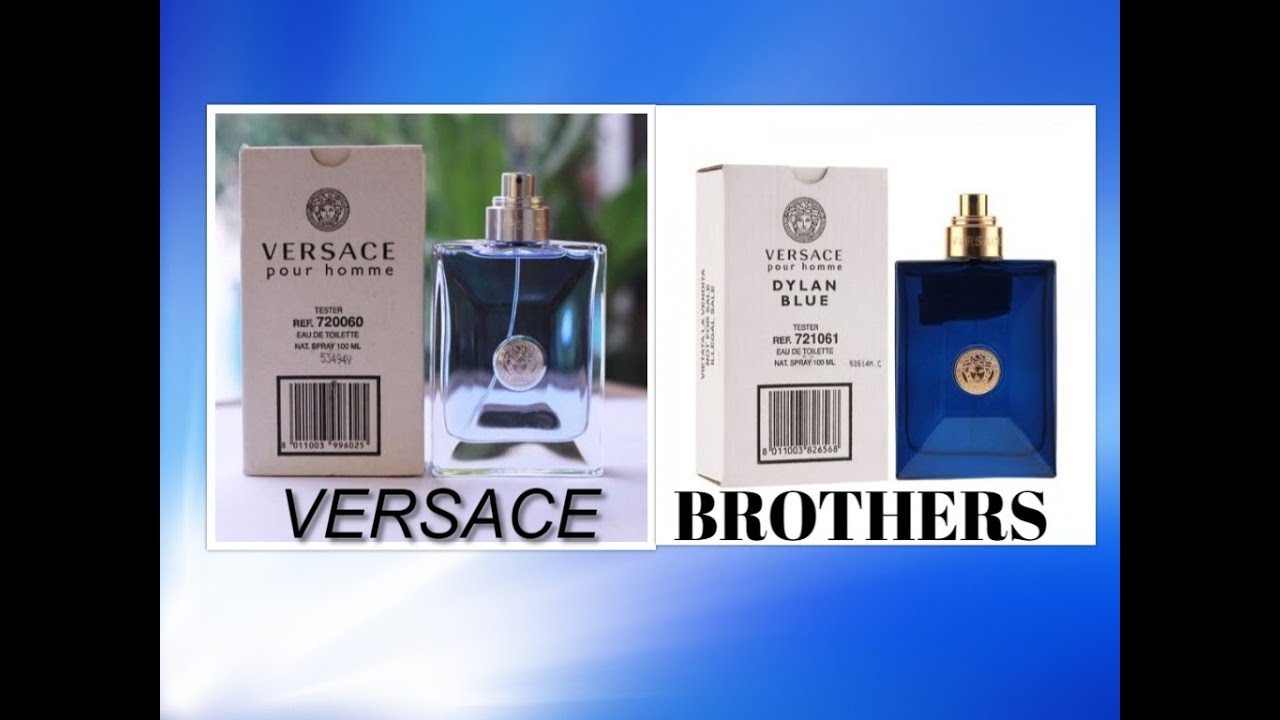 VERSACE BROTHERS: POUR HOMME, DYLAN BLUE. Обзор парфюмерии от Альберто Морильяса.