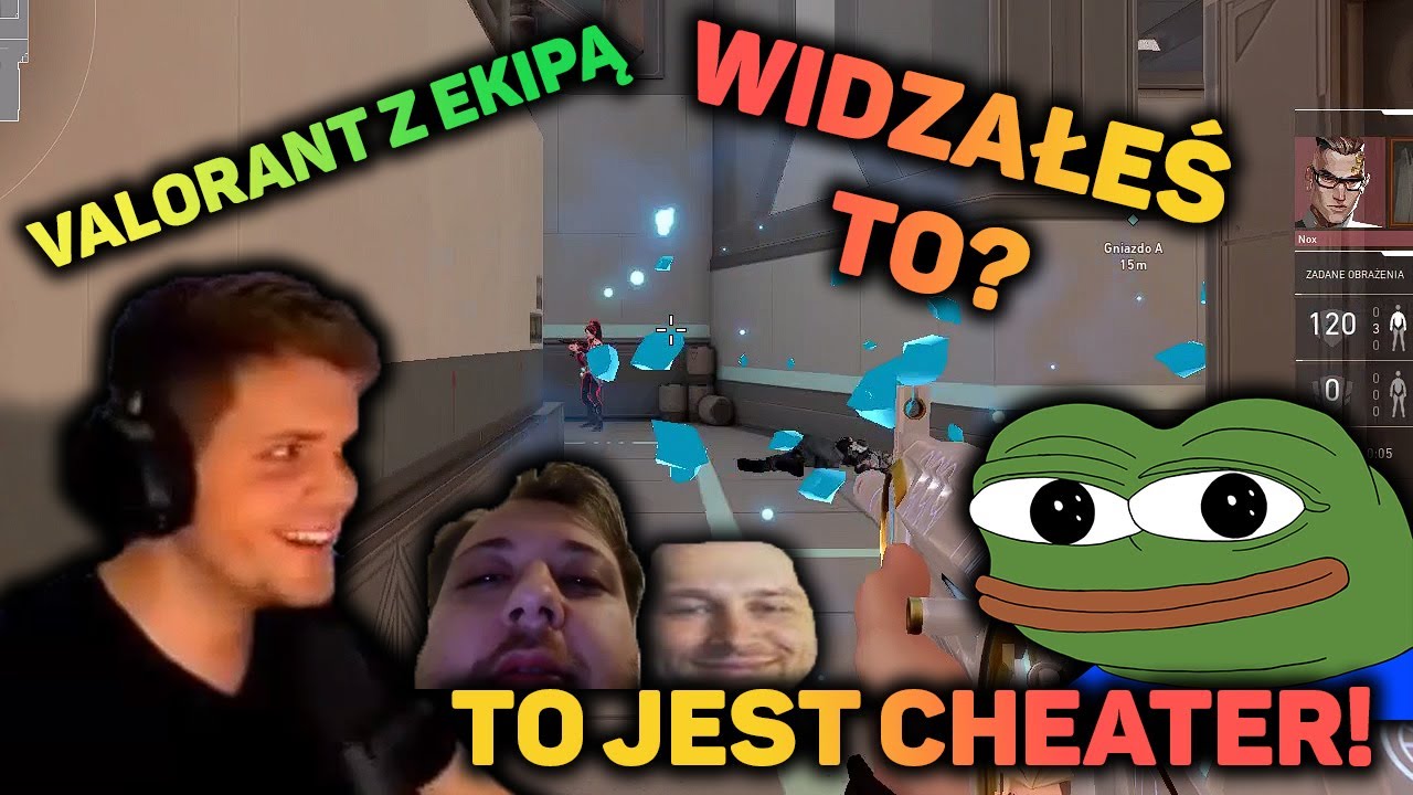 GUCIO GRA W VALORANTA Z EKIPĄ | MAMM0N VS CHEATERZY |