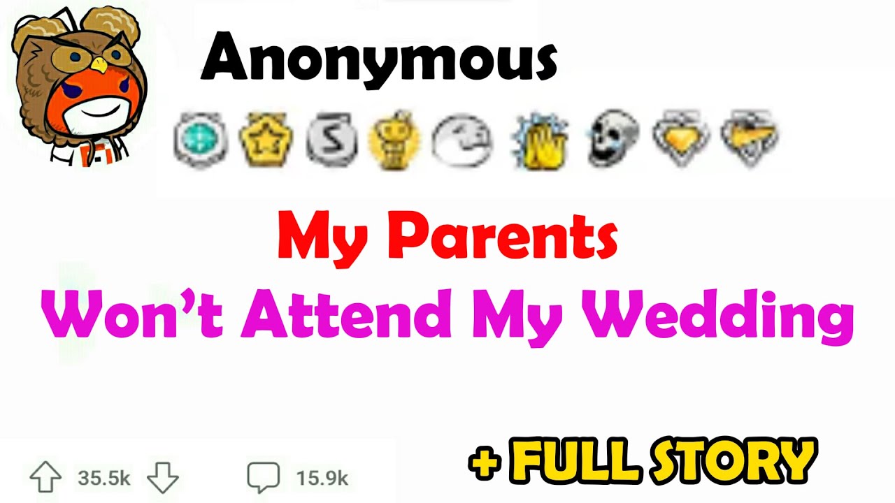 My Parents Won’t Attend My Wedding