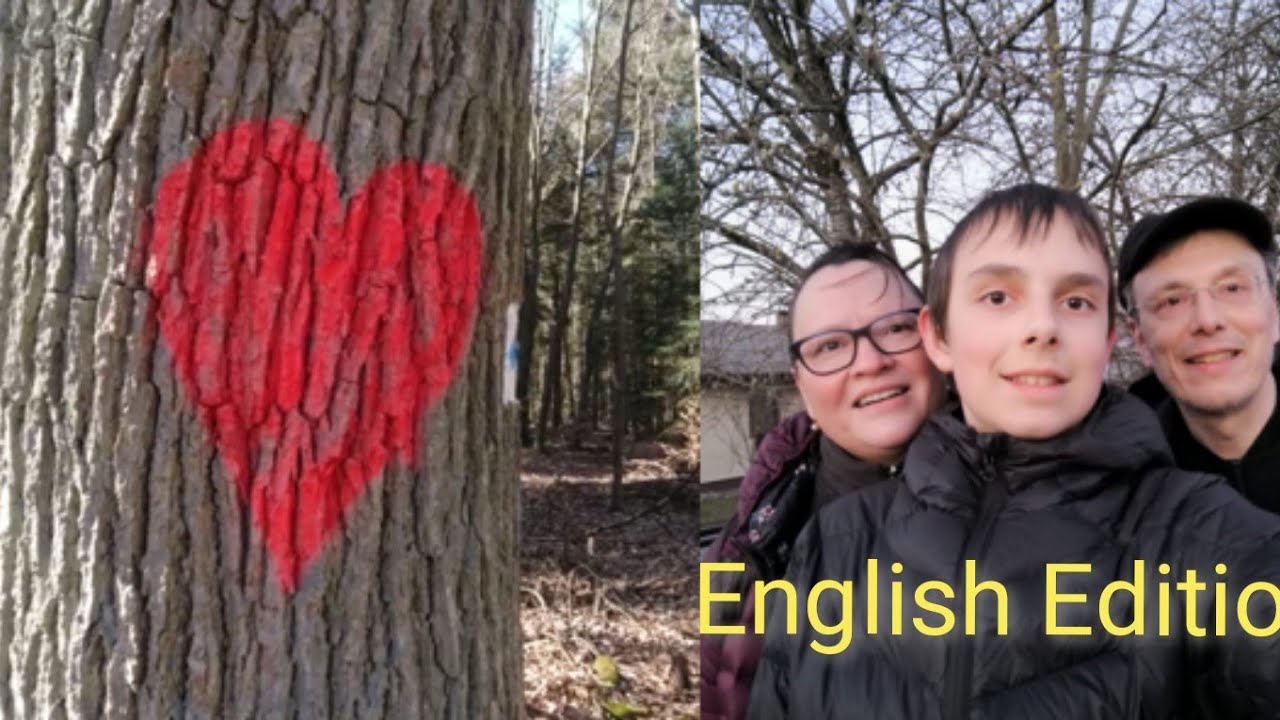 First day hike of 2021 in the Odenwald, Germany.