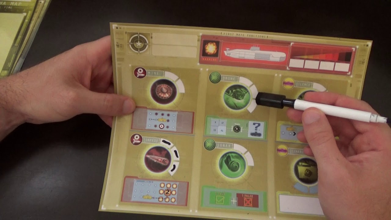 Captain sonar : Règles