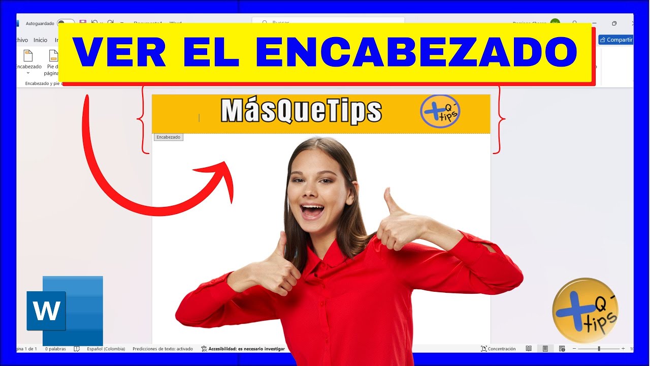 RECUPERAR el ENCABEZADO en WORD 📝 @masquetips