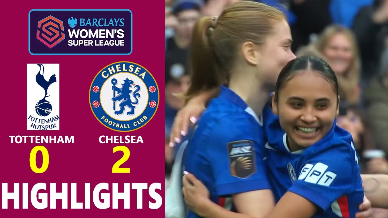 Tottenham vs Chelsea Highlights 🔥 Barclays WSL 2025/2026