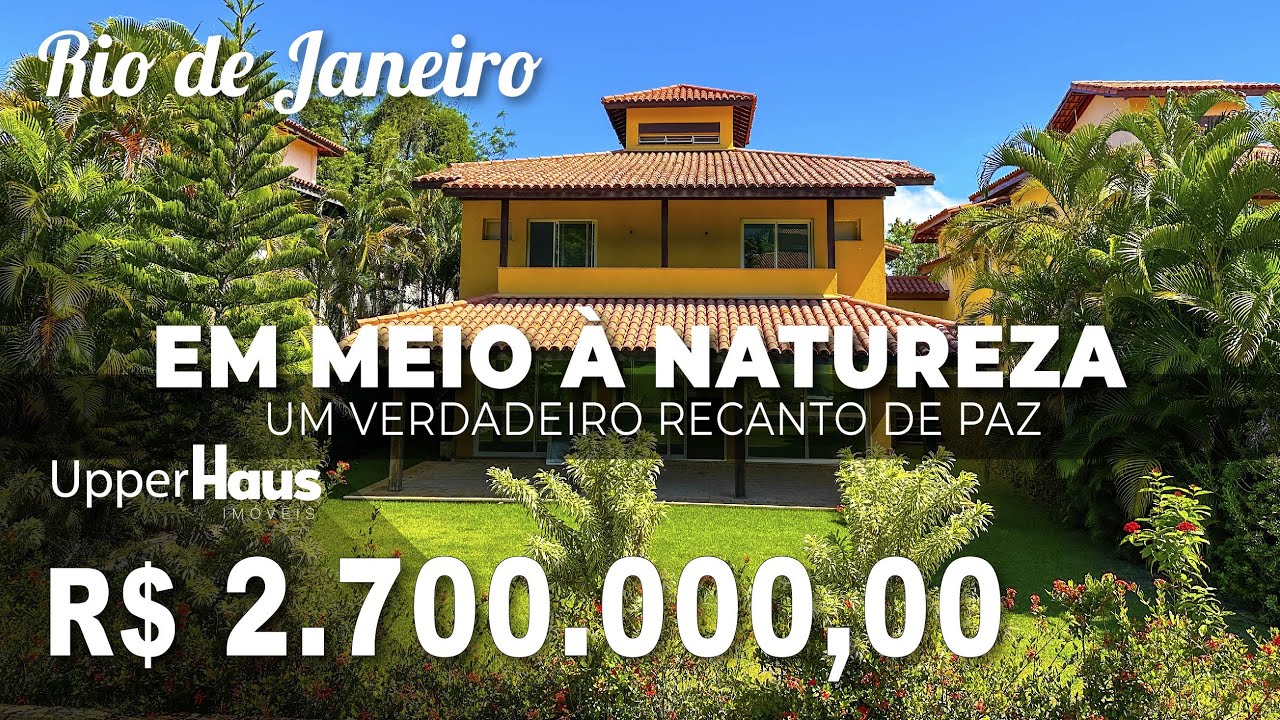 Tô APAIXONADO por esse condomínio! Um verdadeiro RECANTO DE PAZ na Barra da Tijuca!