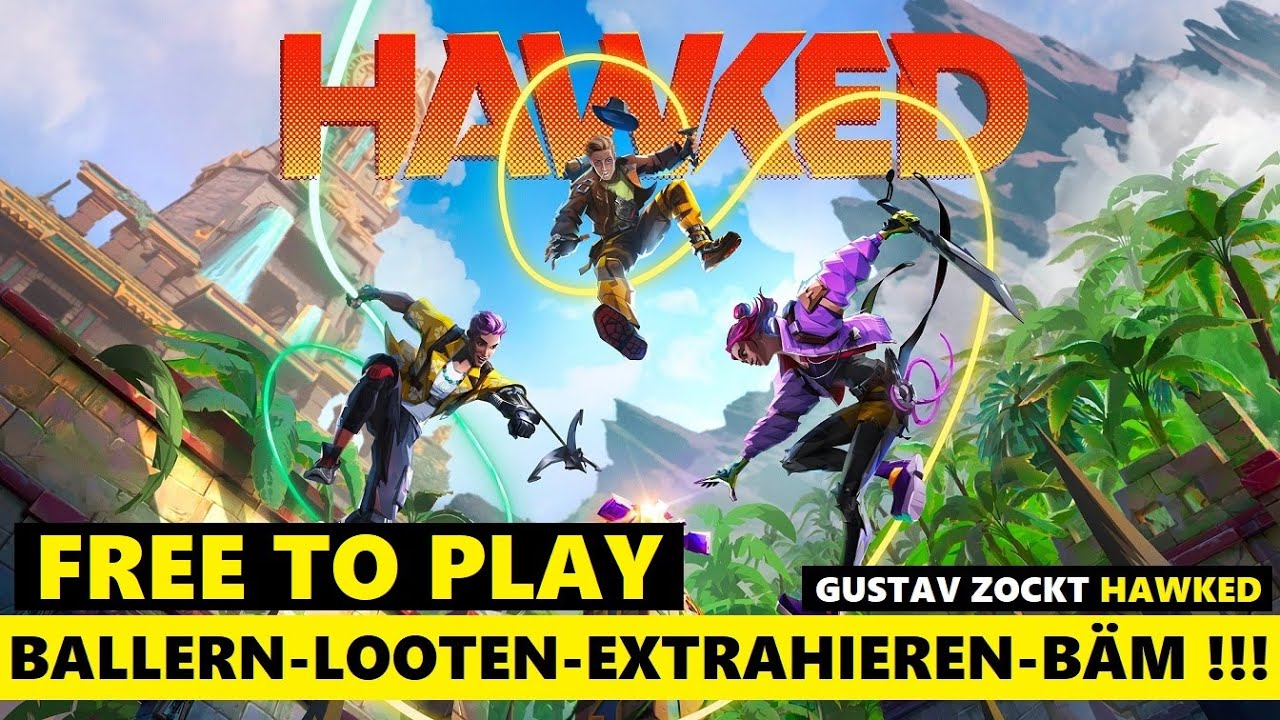 Hawked GERMAN GAMEPLAY [LOOTEN-BALLERN und ATTACKE !!!] Let´s Play Hawked DEUTSCH #hawked#freetoplay