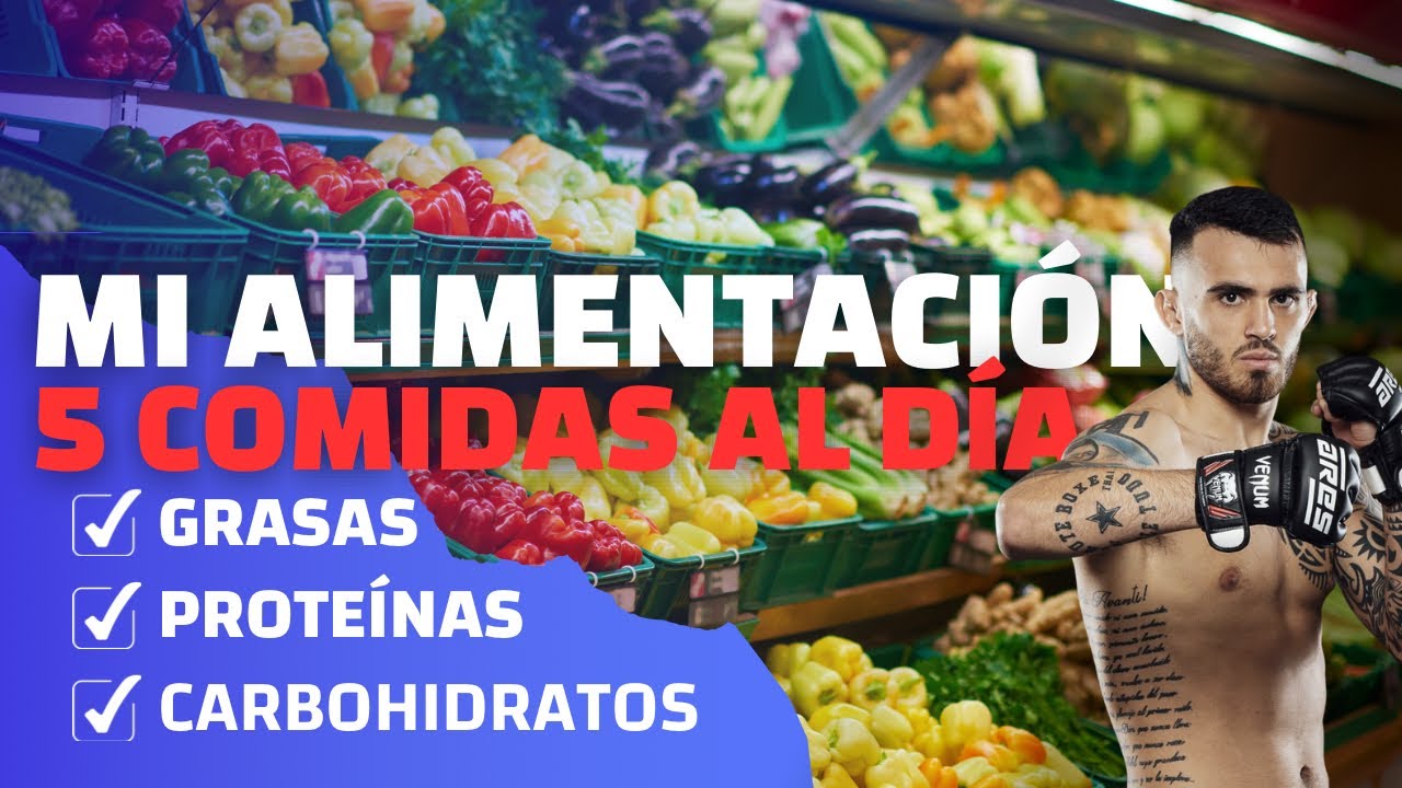 COMO es la ALIMENTACION de un PELEADOR PROFESIONAL de MMA - Laureano Staropoli
