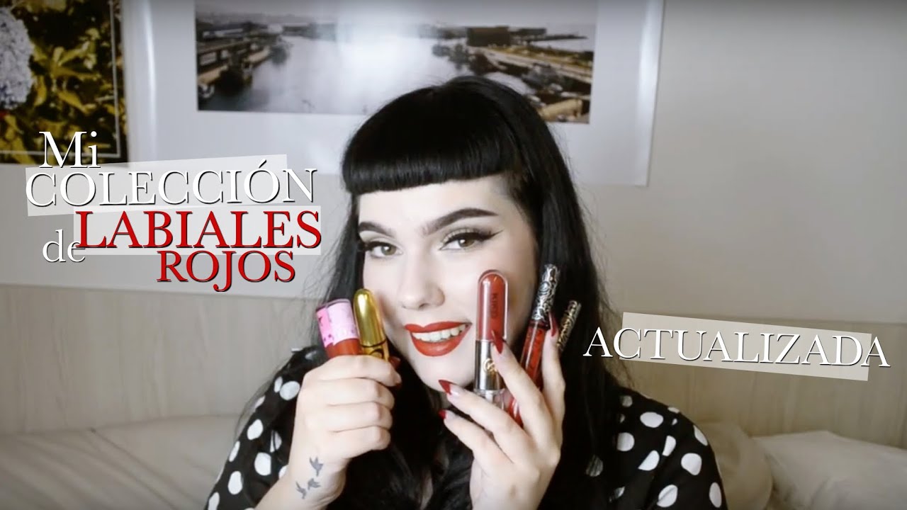 Mi COLECCI&Oacute;N de LABIALES ROJOS ACTUALIZADA - Lolita Rydell