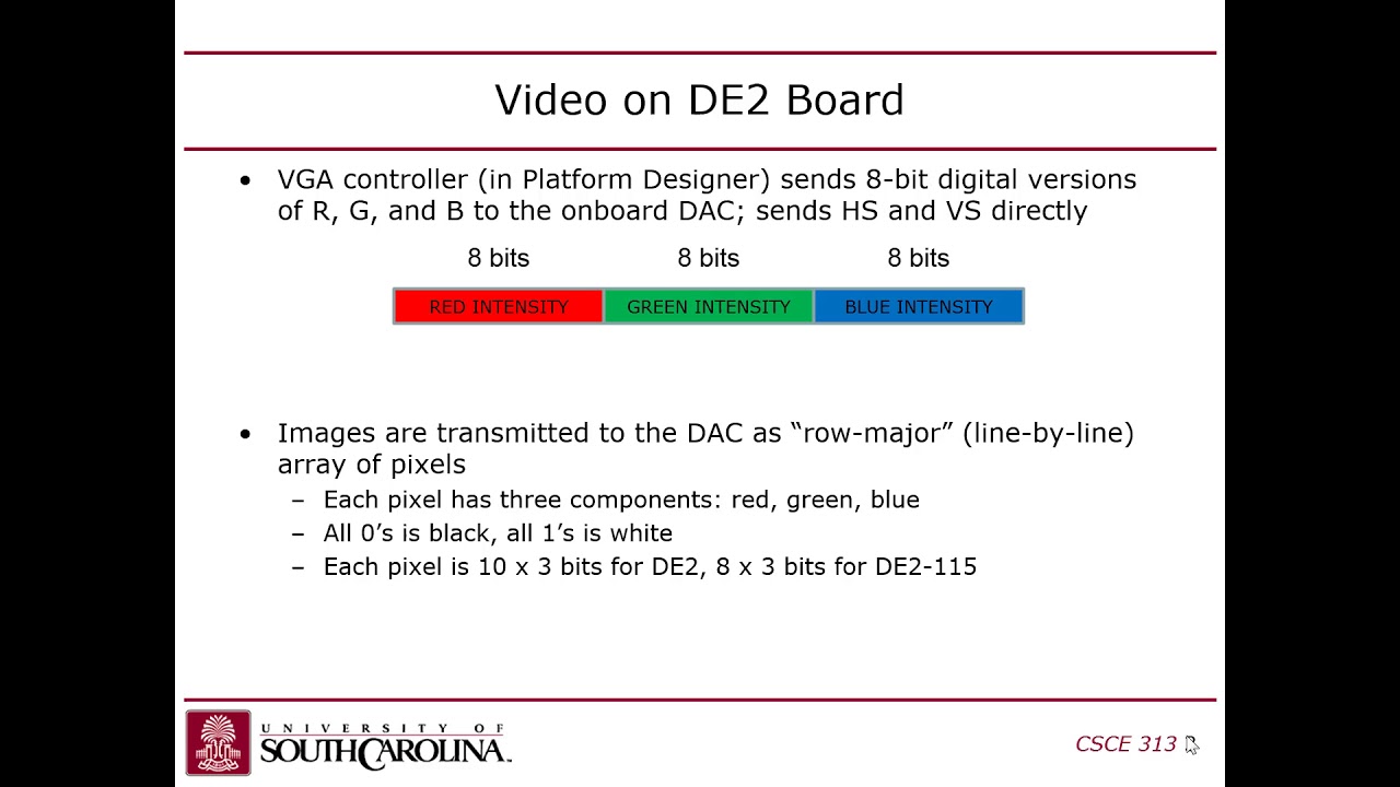 CSCE 313 Lecture 4:  Video Out and Image Transformation