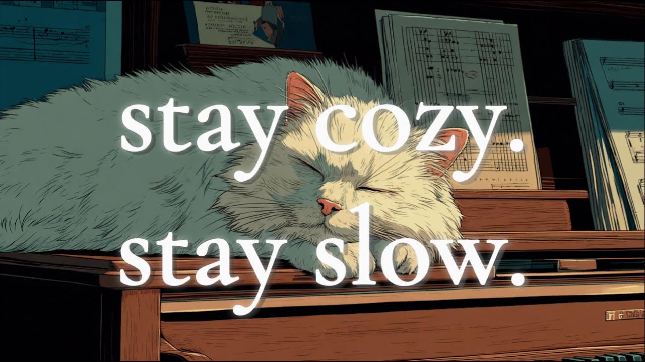 Cozy Lofi Jazz Beats to Relax ☕| Soft Focus Routine