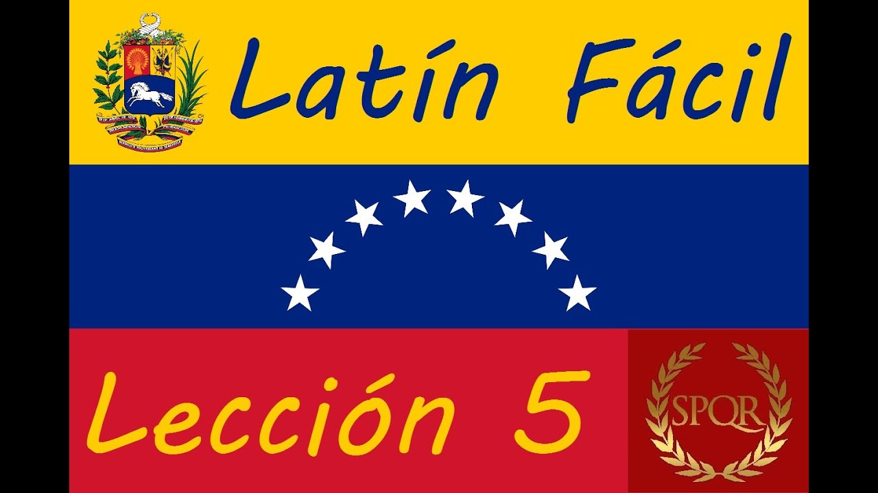 Lección de latín fácil #5 | Aprender latín rápido | Curso de latín para principiantes  Latín 101