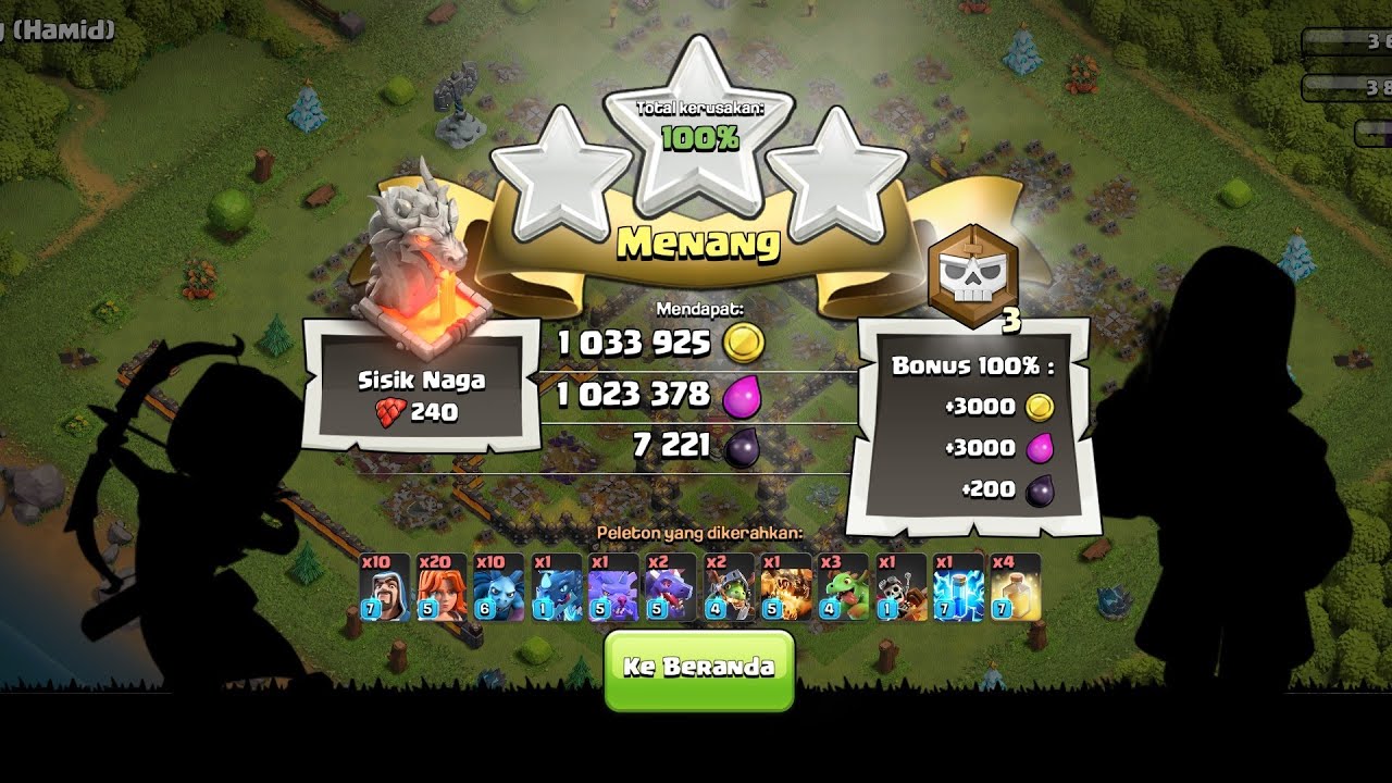 Dapat Emas & Eliksir Sejuta Lumayan - Clash of Clans