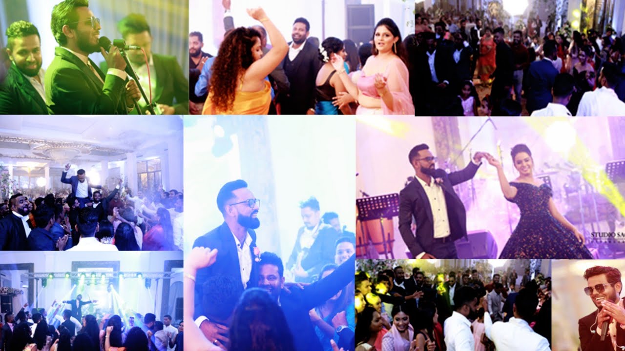 Udesh Indula ගේ Saaro Band එකට අපේ කට්ටිය නටපු නැටිලි ❤️|@sandanbashi|Wedding Day | @udeshindula