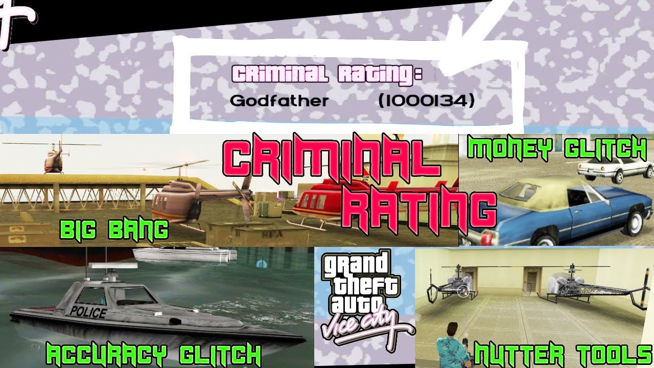 Criminal Rating | GTA Vice City [HD 1080p]