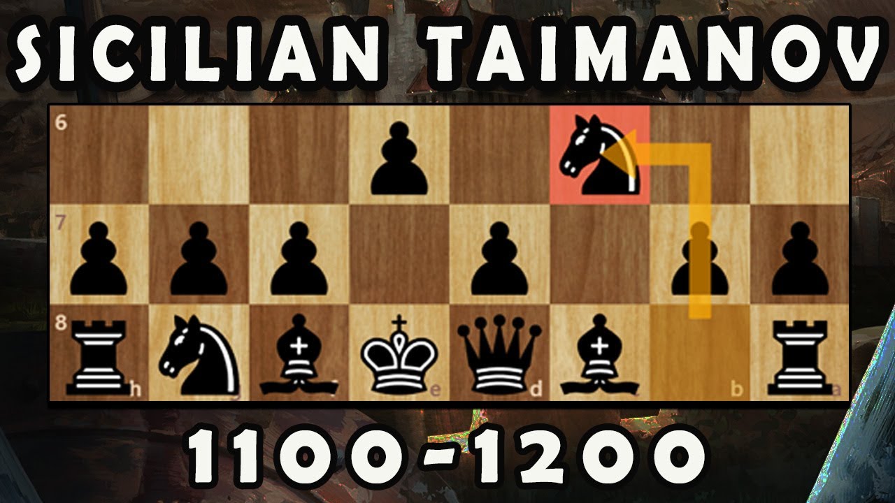Play the Sicilian Taimanov like a Grandmaster! | 1100-1200