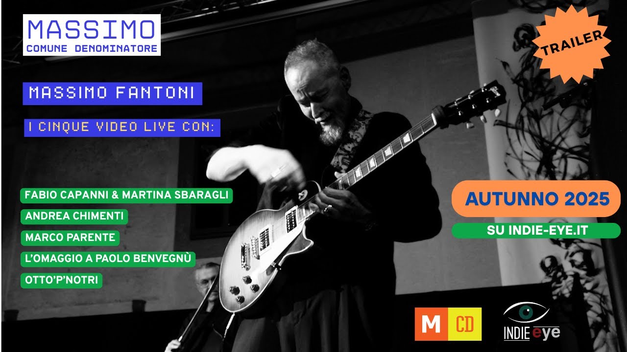 Massimo Fantoni - Massimo Comune Denominatore, il trailer del live